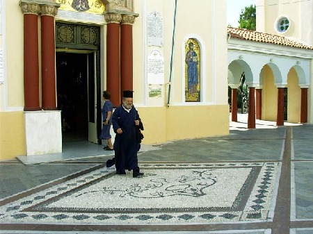 Pope in Kos-Stadt